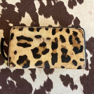 LEOPARD HAIR WALLET